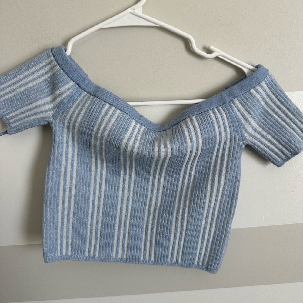 Aerie Reversible Sweater Crop Top - Picture 4 of 4